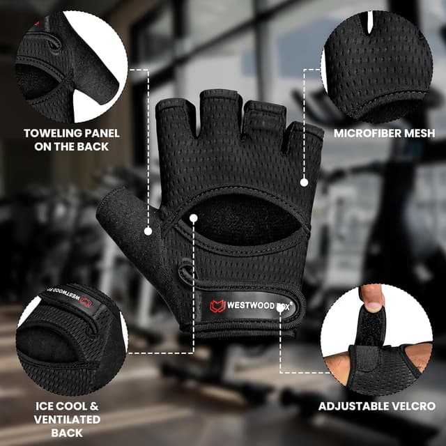 Thumbnail 1 de WESTWOOD FOX Gants de sport - Halterophilie et entraînement