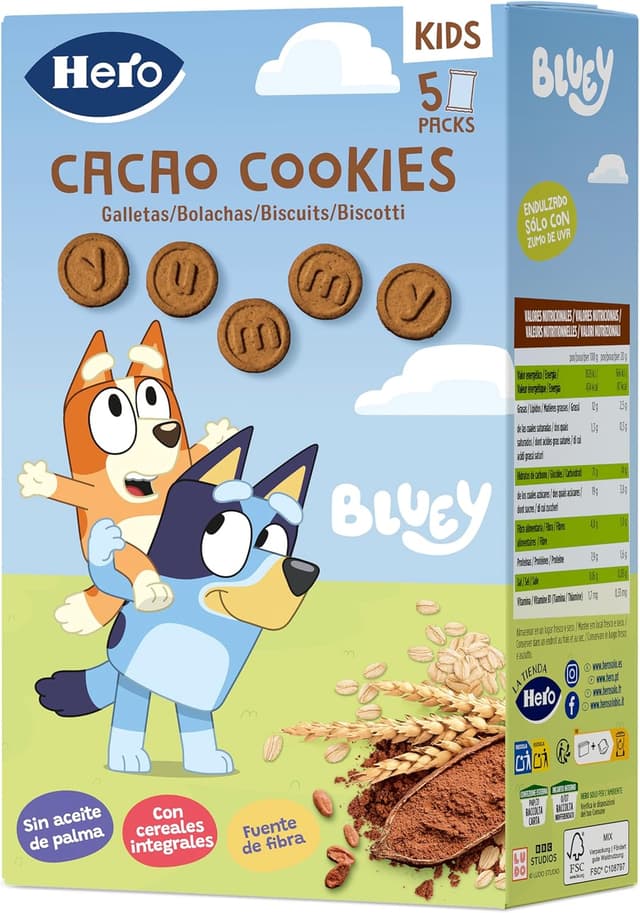 Thumbnail 1 de Hero Solo Galletas Bluey 100g x6 🍪