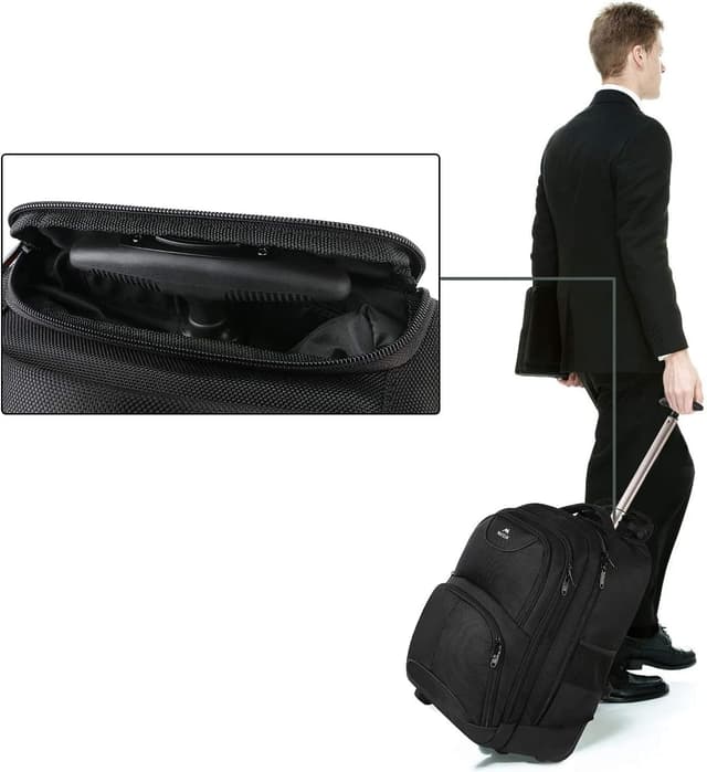 Thumbnail 6 de MATEIN Business Trolley Reiserucksack 17 Zoll