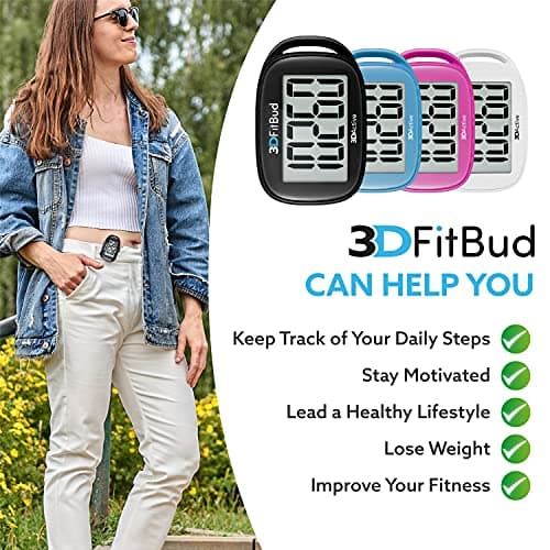 Thumbnail 3 de 3DFitBud A420S step counter with clip