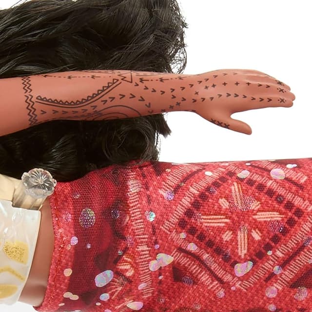 Thumbnail 4 de Mattel Vaiana JFF09 muñeca nadadora, corpiño color cambiable