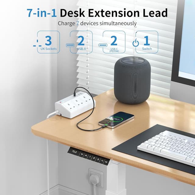 Detalle 2 de HAFINO PD 20W desk power station