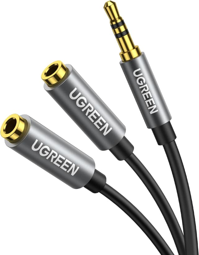 Imagen de UGREEN Audio Splitter 3,5mm 20 cm en OfertitasTOP