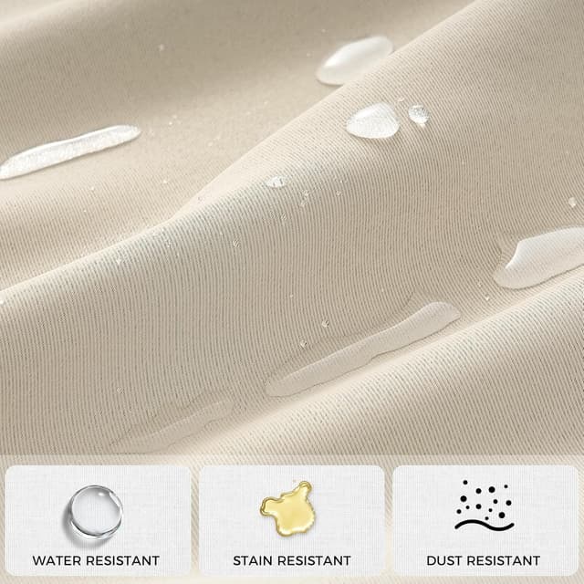 Detalle 2 de CUTEWIND rideaux occultants 60x90 cm beige