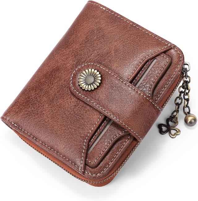 Thumbnail 6 de SENDEFN Small Genuine Leather Wallet 5.12