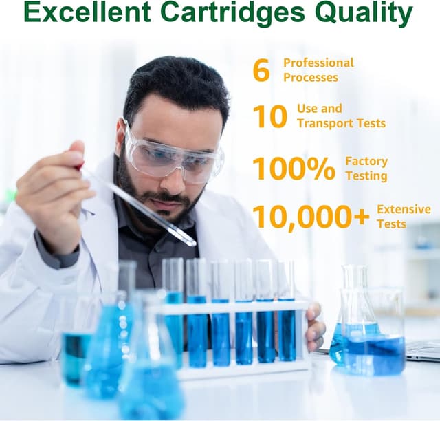 Detalle 2 de Denvoer Ersatz für 405XL Multipack (4x Schwarz, 2x Cyan, 2x Magenta, 2x Gelb) kompatibel zu Epson 405XL für WorkForce Pro