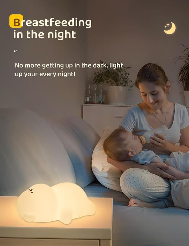 Thumbnail 4 de IHALO Veilleuse Bébé Ours LED