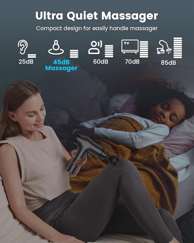 Thumbnail 5 de AYURA Massage Gun 30-speed deep tissue percussion