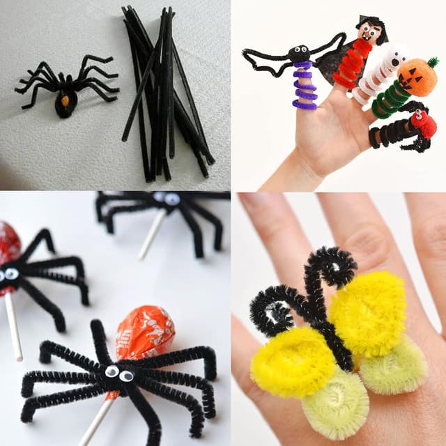 Thumbnail 5 de G2PLUS Black Pipe Cleaners 30cm for Craft