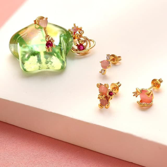 Thumbnail 5 de BodyBonita Ohrringe Silber 925 Set 5-teilig