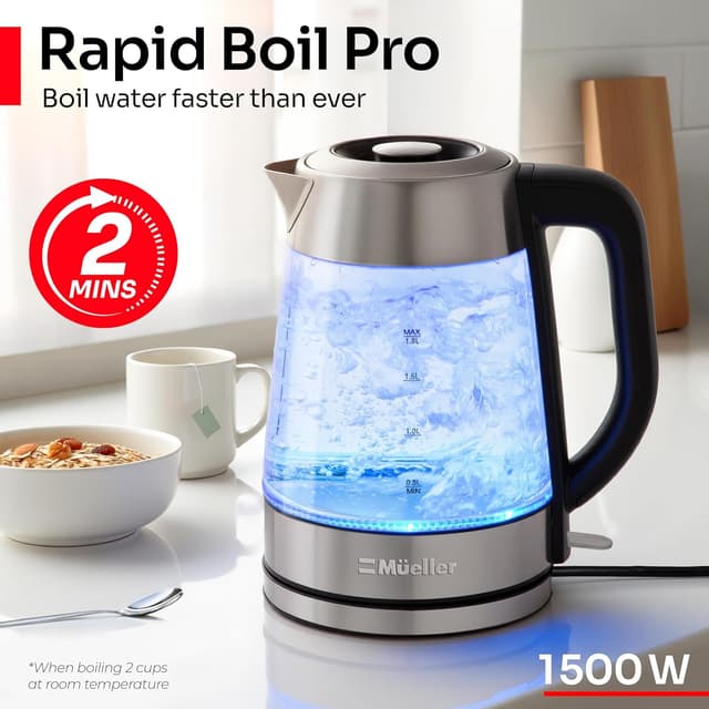 Thumbnail 1 de Mueller Rapid Boil Electric Kettle 1.8L