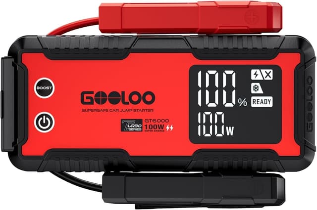 Detalle de GOOLOO GT6000 Booster Batterie 6000A