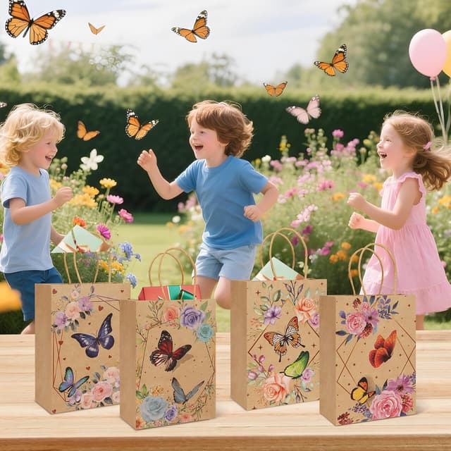 Thumbnail 4 de CSYY Schmetterling Geschenktaschen 21×15×8 cm