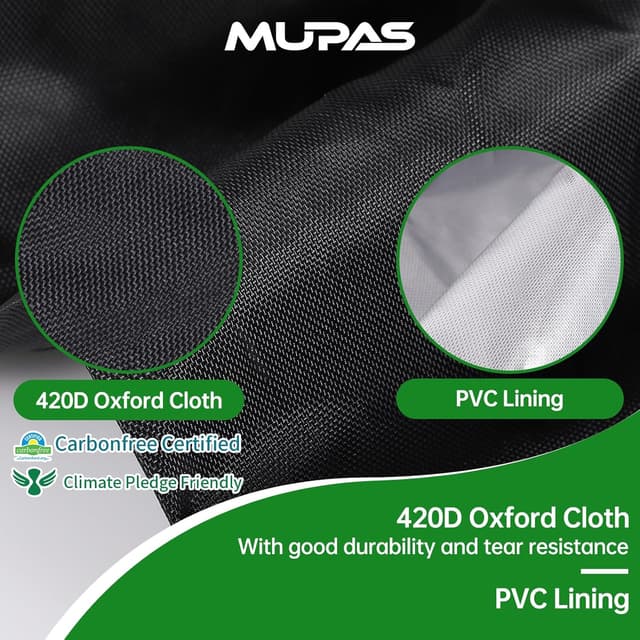 Detalle de MUPAS Schutzhülle für Gartenmöbel 180 x 120