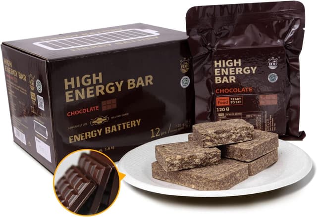 Detalle de BDH Emergency Food Ration Bars, 12