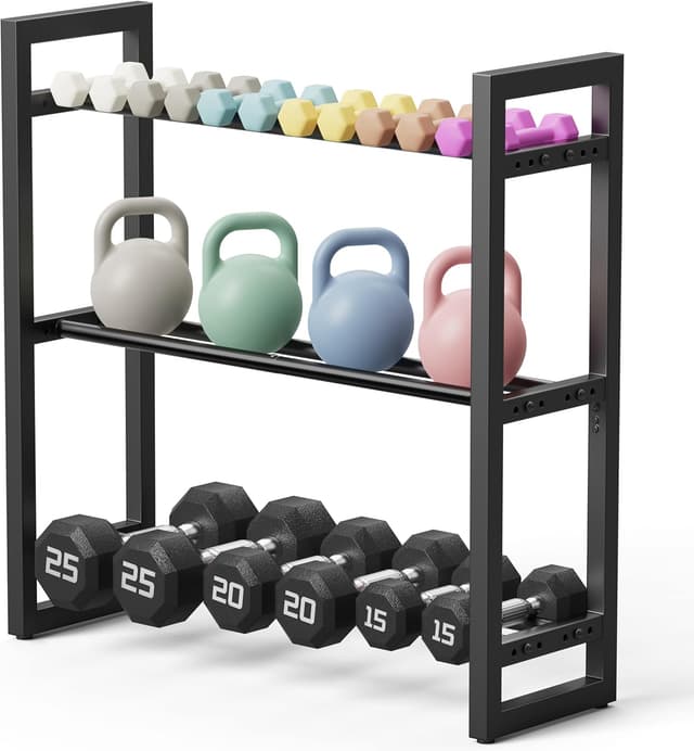 Imagen de 3 Tier Dumbbell Rack 360 lb Capacity en OfertitasTOP