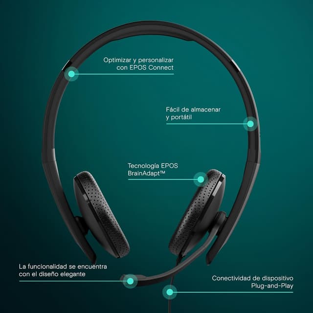 Thumbnail 1 de EPOS SENNHEISER C10: Auriculares con micrófono USBS