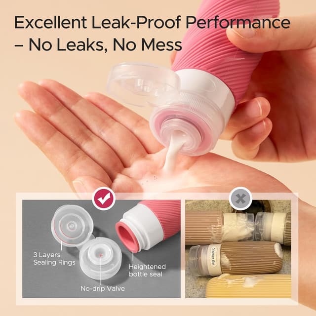 Thumbnail 2 de 23 Pack TSA Approved Travel Bottles 23 for Toiletries