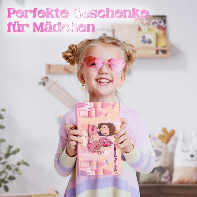 Thumbnail 4 de Amteker Diamond Painting Lesezeichen Kinder 6-12