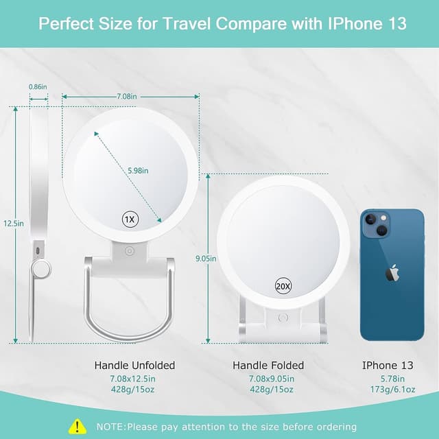 Thumbnail 6 de B Beauty Planet Specchio trucco 20X 💄