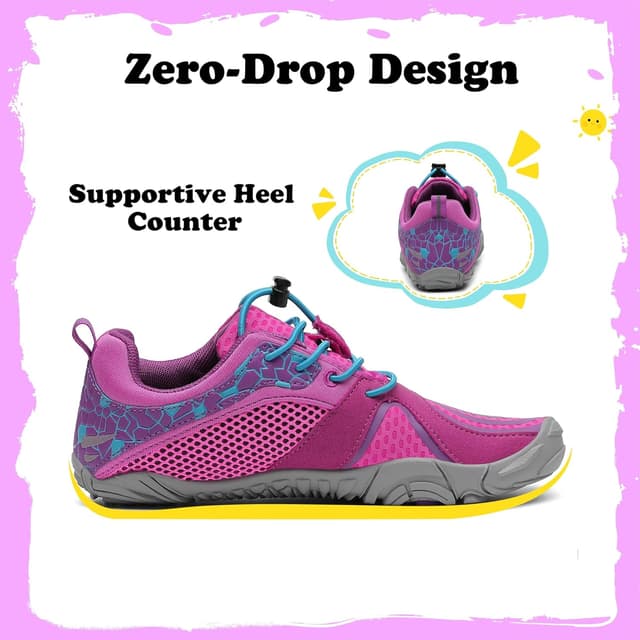 Thumbnail 2 de SAGUARO Scarpe barefoot trail, bimbi GR.24-36