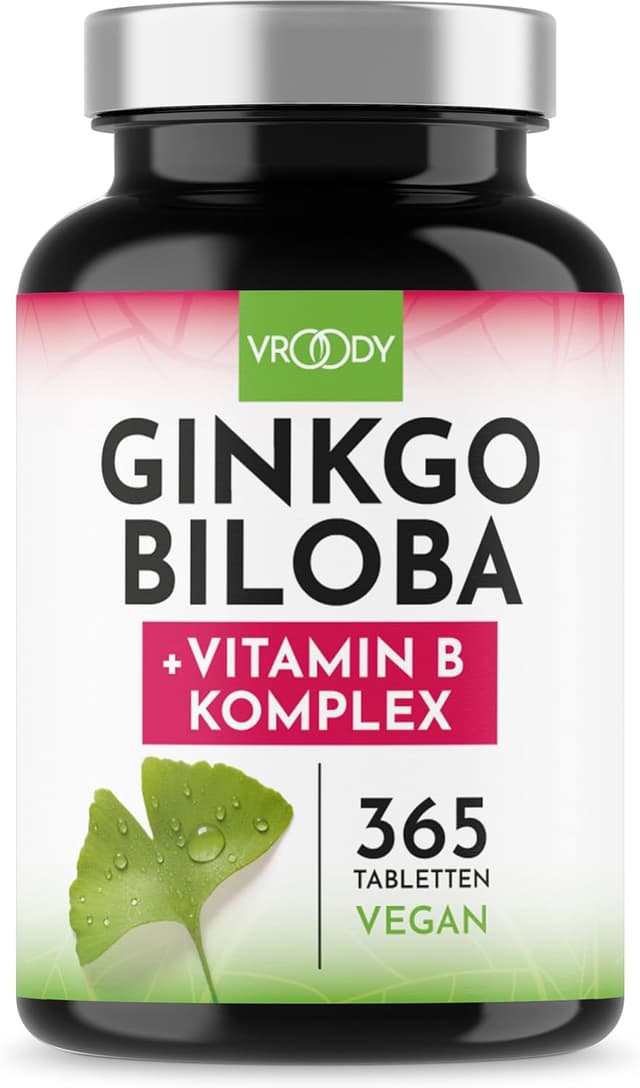 Detalle de Ginkgo Biloba 6000mg 365 Tabletten