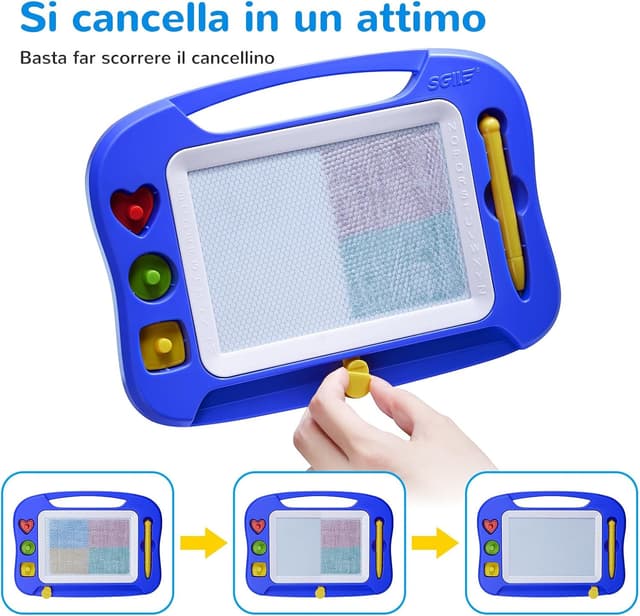 Thumbnail 5 de SGILE Lavagna magnetica bambini 14 x 9,8 cm