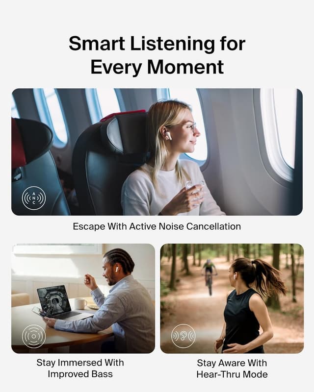 Thumbnail 5 de Belkin SoundForm Rhythm ANC Earbuds