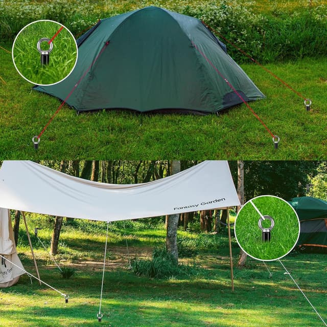 Thumbnail 6 de BeneLabel Zeltheringe Erdanker 61 cm Schraubheringe