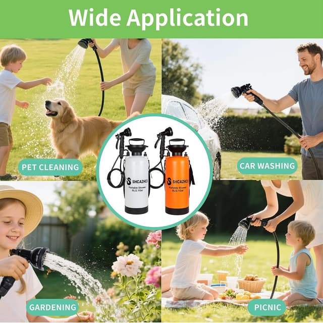 Thumbnail 6 de Shcazhcx 2.1 Gallon Portable Shower ⚙