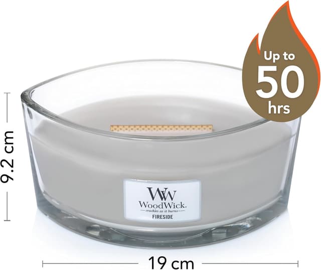 Thumbnail 2 de WoodWick Ellipsen Duftkerze Fireside 50h