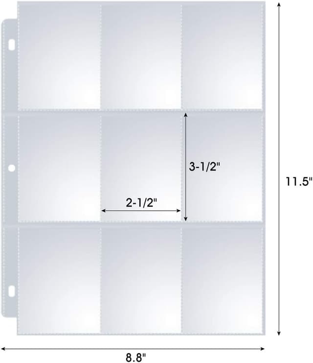 Thumbnail 5 de Sooez 9-Pocket Card Pages 36-Pack