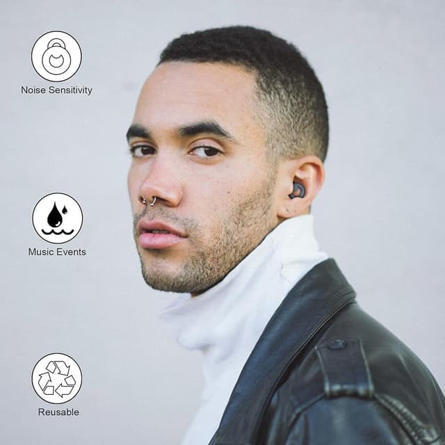 Thumbnail 5 de Jayine Ear Plugs 8-Size Silicone -30dB Earplugs