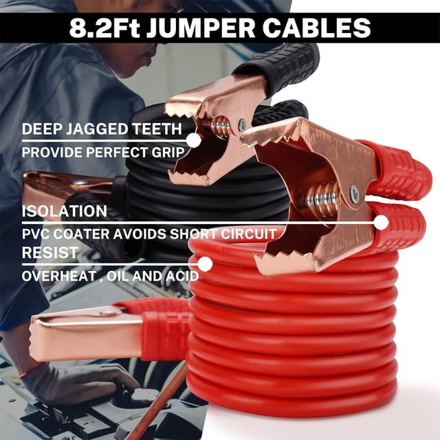 Thumbnail 3 de Car Emergency Kit with Jumper Cables