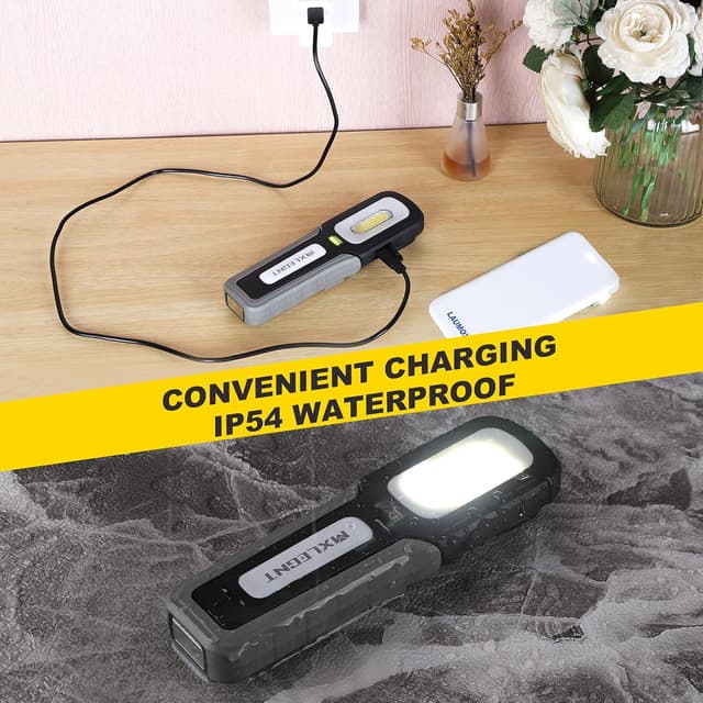Thumbnail 3 de MXLEGNT Lampada da lavoro LED ricaricabile 4500mAh 🔦