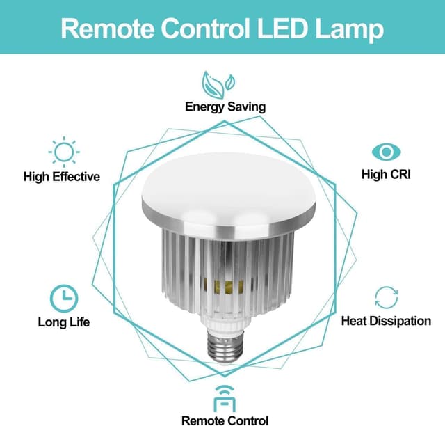 Detalle de EMART 50 x 70 cm Softbox-Set (85 W, dimmbar, 3000–6000 K) für Video & Fotografie