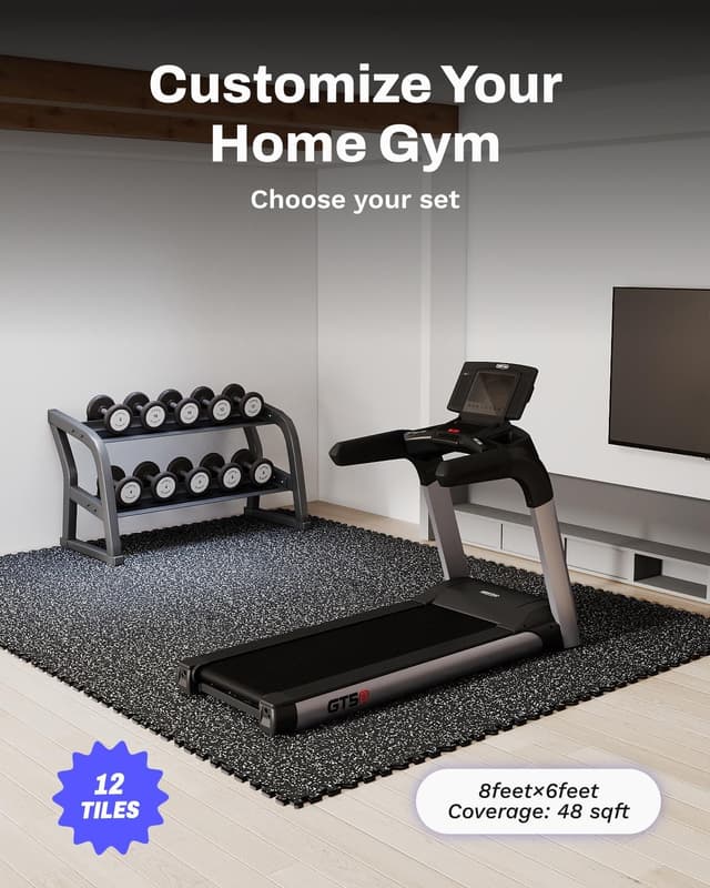 Thumbnail 3 de AIRHOP 48 Sq Ft Gym Mat 🏋