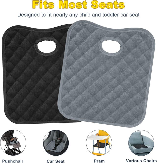 Detalle de mwellewm Baby Car Seat Protectors 2 pack