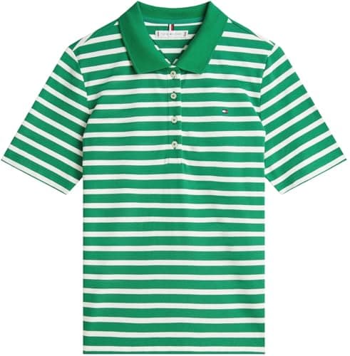 Thumbnail 4 de Tommy Hilfiger 1985 Reg Pique Polo S/S M verde
