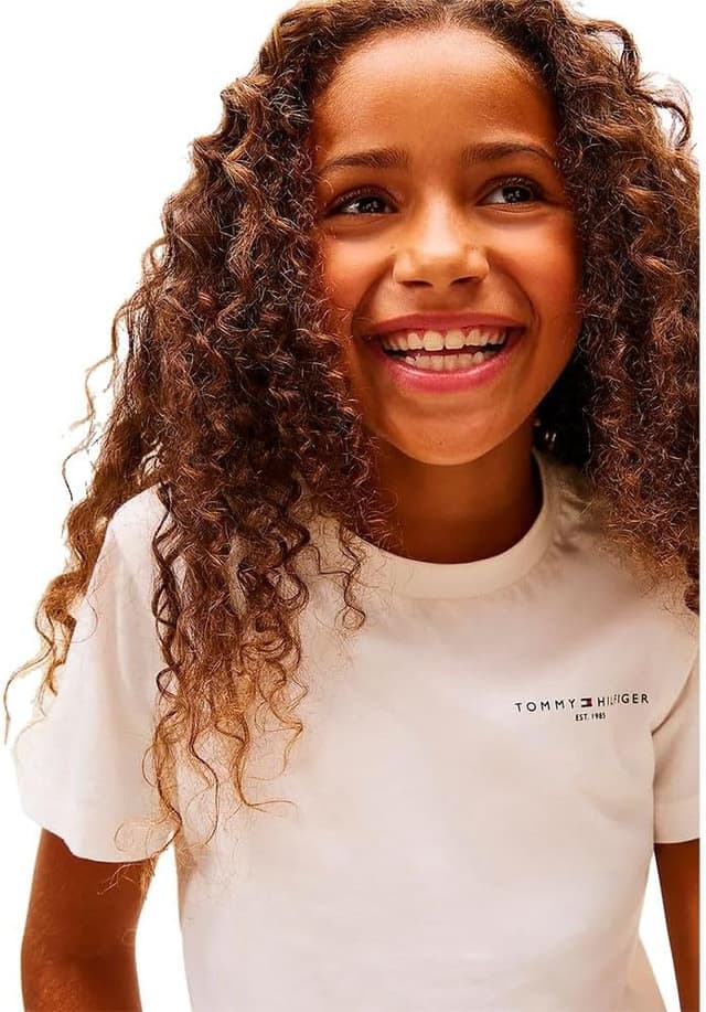 Detalle de Tommy Hilfiger Mini Corp T-Shirt KS0KS00661 Maglietta S/S unisex