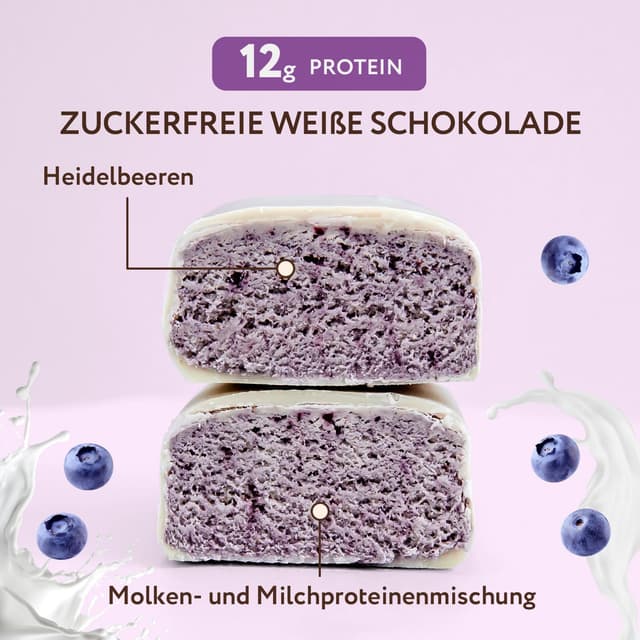 Detalle 2 de Proteinriegel-Set mit 30% Protein, 12 Stück