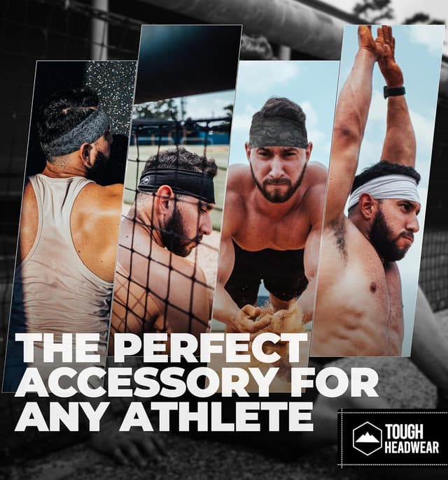 Thumbnail 4 de Bandas para el Sudor para Hombres diadema deportiva 57-61 cm