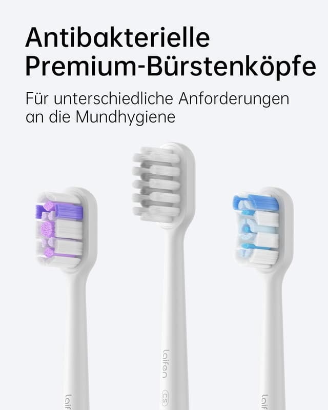 Detalle 2 de Laifen Wave Aluminium Wave Zahnbürste mit 66.000