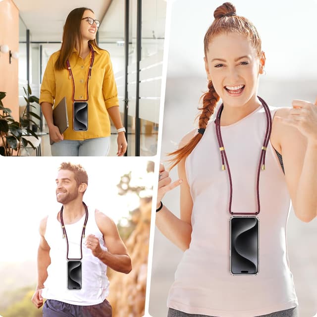 Thumbnail 6 de OLEPHY iPhone 17 Handykette 6,3 Zoll Hülle