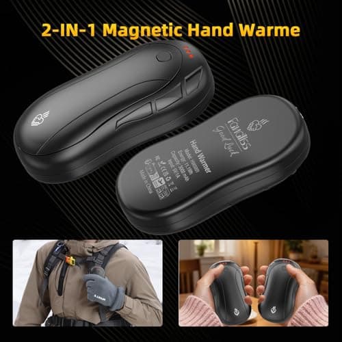 Thumbnail 2 de FANDLISS 2025 6000 mAh, deux pièces, chauffe-main