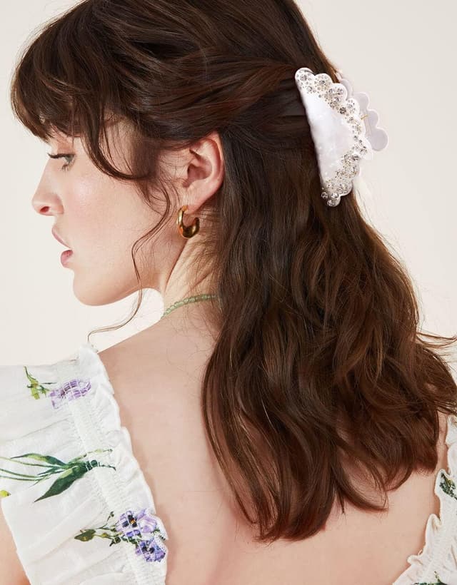 Thumbnail 1 de LILIE&WHITE Fermaglio Donna Bianco con Strass