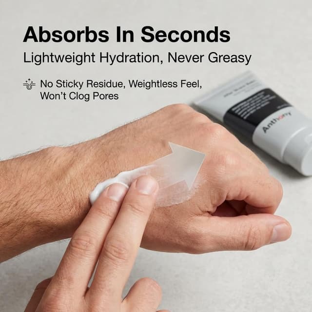 Thumbnail 3 de Anthony After Shave Balm for Men Cooling & Hydrating Lotion (Aloe, Vitamins A/C/E) — 3 fl oz