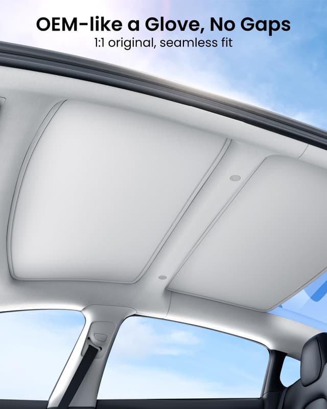 Thumbnail 4 de REEVAA 2025 Upgrade Tesla Model 3 Sunshade Roof for Model 3