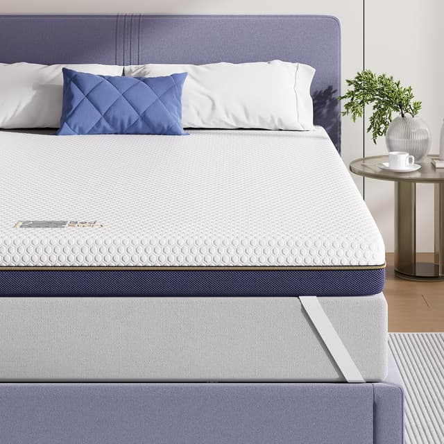 Imagen de BedStory Gel Memory Foam Topper 10 cm 180x200 en OfertitasTOP