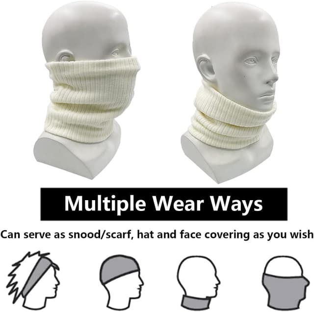 Detalle 2 de ehsbuy Fleece Neck Warmer Snood